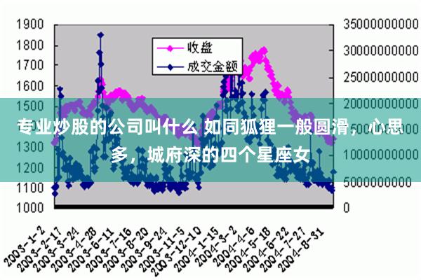 专业炒股的公司叫什么 如同狐狸一般圆滑，心思多，城府深的四个星座女